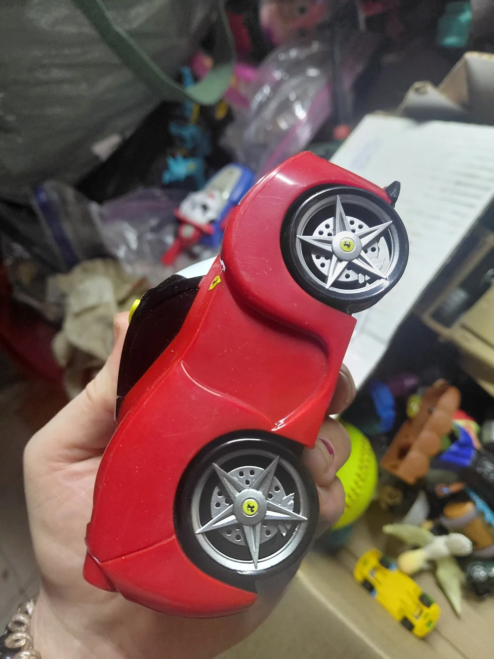BB Junior Ferrari Touch & Go LaFerrari toy car- works good - needs batteries
